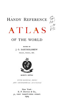 Handy Reference Atlas of the World 10446094